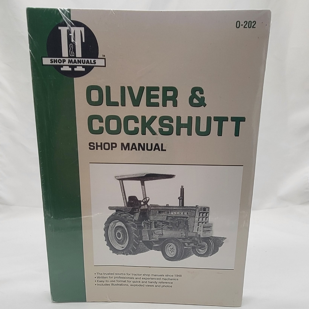 I&T Oliver & Cockshutt Shop Manual 0-202 New